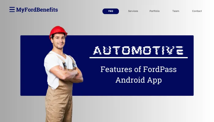 Features of FordPass Android App