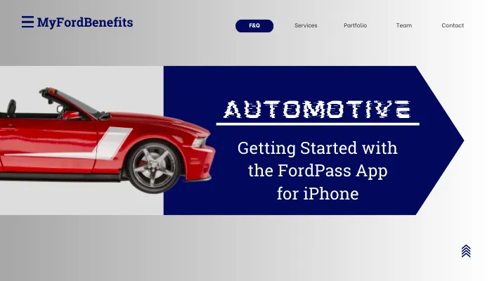 Getting Started with the FordPass App for iPhone