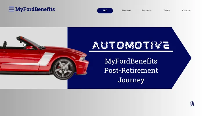 MyFordBenefits Post-Retirement Journey